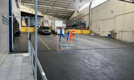 Excelente galpão  Vila Guarani (Zona Sul SP), com 1654m² a.c., 1400m² a.t., refeitório, recepção, vestiários, escritórios, 10 vagas. Prox. Metrô Jabaquara .ZEU .(REF 21.124)