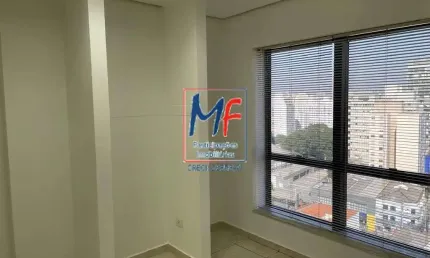 Excelente sala comercial na vila mariana, 40 m² a.u., com piso instalado e banheiro, nas proximidades do metrô ana rosa (ref 21.143)