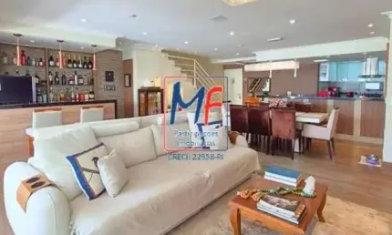 Excelente apto cobertura duplex no parque mandaqui, com 250m² a.u., 2 dormitórios (2 suítes), sala, bar, cozinha, terraço com churrasqueira e jacuzzi, 2 vagas (ref 21.152)