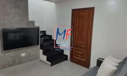 Excelente sobrado em cond. fechado em lauzane paulista, com 90m² a.u., 2 dormitórios, sala, cozinha, 2 vagas, lazer. prox. av. parada pinto (ref 21.158)