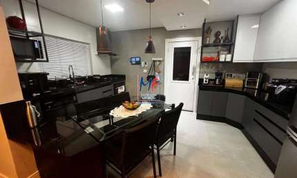 Excelente sobrado  V. Moinho Velho, com 110m²terreno, 97 m2 a.u.,  2 suítes, sala, cozinha, home office, home gym (equipado), churrasqueira, 2 vagas (REF 20.064)