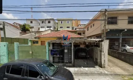 Excelente terreno na vila morse, com 200 m2 e 165 m² a.u., testada de 10 m, não aceita permutas , composto por 1 casa e 2 vagas. prox. estádio do morumbi (ref 19.849)