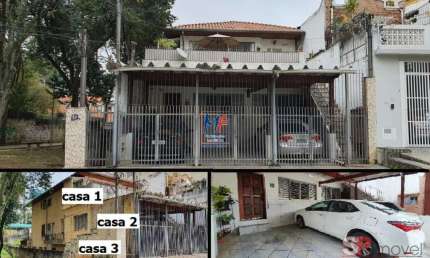Excelente terreno Aclimação, com 328 m² , 300 m2 a.u., composto de 3 casas/3 pavimentos, com entradas separadas. Aceita permuta. Prox. Metrô Ana Rosa (REF 19.836)