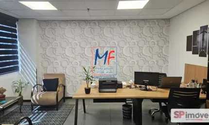 Excelente sala comercial rudge ramos, são bernardo do campo/sp, 34 m² a.u., copa, banheiro, despensa com prateleiras, ar condicionado, 1 vaga coberta (ref 21.228)