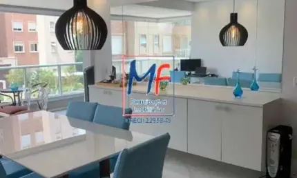 Excelente apto no tamboré, santana de parnaíba/sp, com 136 m² a.u., 3 dormitórios (3 suítes), sala, cozinha, lavanderia, varanda gourmet, 2 vagas, lazer (ref 21.416)