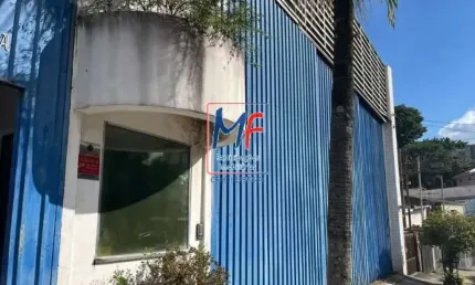 Excelente galpão localizado na vila guarani (zona sul), com 1423m² de área útil, com plataforma para caminhões e 7 banheiros. ref 21.254