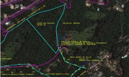 Terreno em Mairiporã com 20.000 m², estuda permutas e propostas, zoneamento rural, próximo de rodovias e ponto de ônibus. REF: 1.333