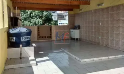 Ref: 2450 lindo sobrado com ótimo acabamento, próx. av. sapopemba, possui 3 dorms sendo 1 suíte, 1 galpão no fundo + terreno 3 vagas.