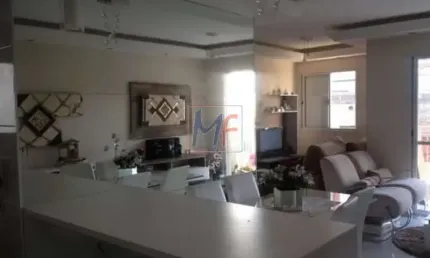 Ref: 2803 - lindo apartamento no bairro vila santa clara, todo decorado, mobiliado, com 3 quartos (1 suíte) salim faram maluf, anhaia mello.