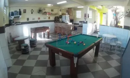 Id 5700 - sobrado 3 dorms, 1 suíte, 3 vagas e salão de festas com mesa de bilhar!