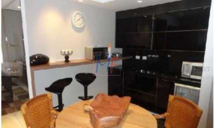 REF 6064 Flat no coração Turistico de Campos do Jordão,decorado, 55 m²,vaga garagem