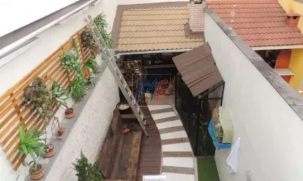 Ref 6493 lindo sobrado 145 m²a.c. ,3 dorms, 2 vagas v.dalila a 200mts valdemar c.p.