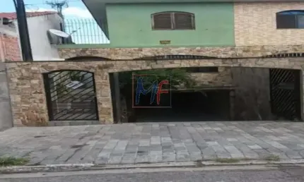 Excelente sobrado na Vila Ema, 3 pavimentos, com 3 dorms (1 suíte), lavabo, banheiro social, churrasqueira, 5 vagas. REF: 6.873