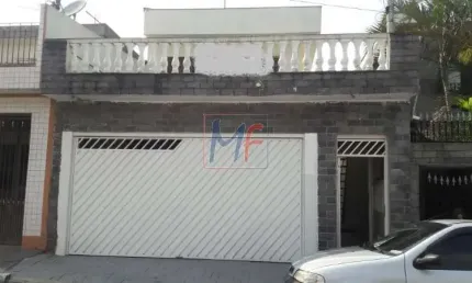 REF 6915 - Belo sobrado no bairro Vila Santa Virginia - Vila Ema, com 3 dorms (1 suíte), sala, cozinha, lavabo, 3 vagas de garagem, 180 m².