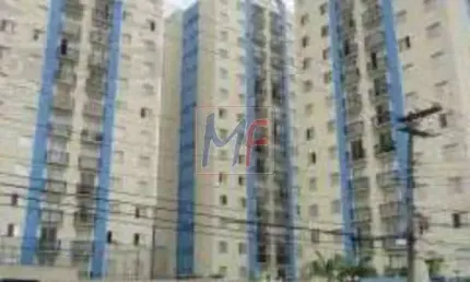 REF 8666 - Excelente Apartamento em Condomínio Padrão , 13 andar , no  bairro Vila Carmosina, 2 dorm, 56 m e uma vaga. Estuda propostas!