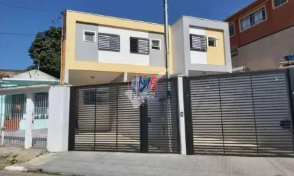 Lindo sobrado  vila alpina, com 88 m² ,  3 quartos (1 suíte), lavabo, área serviço, churrasqueira, 3 vagas. alugado.  ref: 8831.