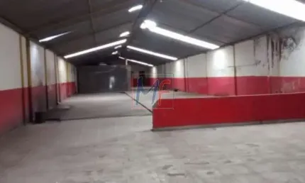 Ótimo galpão 450 m² de terreno, 105 m² de a.c.  e 9 m² de testada no bairro campo belo.  zoneamento: zeu. (ref: 11.190)