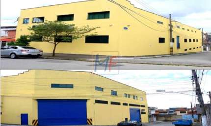 REF: 11.308 Ótimo galpão com  2.426 m² a.c . regularizado com aprovação AVCB do corpo de bombeiros  vila Ré a 900 m² do Metrô Patriarca.