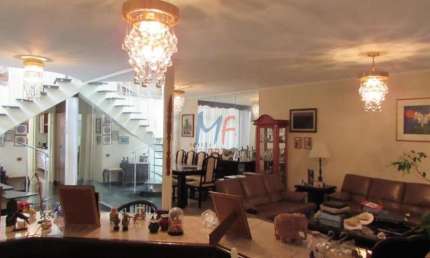 Excelente  casa com 332 m² de terreno e 269 m²  a.c..,  com 4 suítes ,com armários embutidos , 4 vagas no bairro Perdizes.  ZER - REF: 12.213