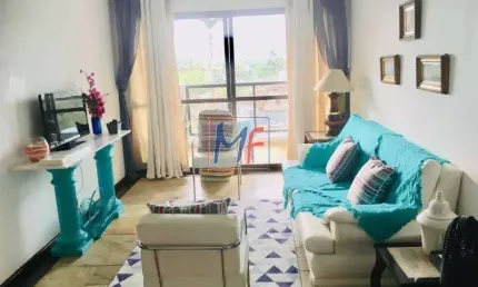 REF 12.342 Excelente apto com 112 m², 4 dorms sendo 2 suítes, 3 banheiros, 2 salas, 2 vagas, área de lazer com piscina, no bairro Enseada.
