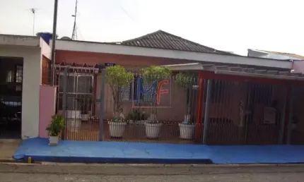 Ref: 13.624 - terreno com casa antiga no jardim regina, com 2 dorms, 2 banheiros, 4 vagas, 110 m² de construção e terreno com 308 m² .