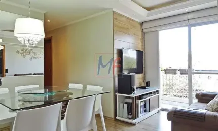 REF: 14.232 - Lindo apartamento no bairro  Vila Firmiano Pinto com 50 m² , 2 quartos, sala, cozinha, banheiro, 1 vaga de garagem e lazer.