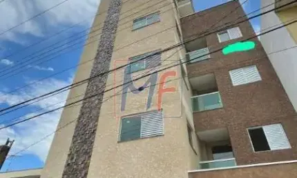 Ref: 14.418 - lindo apartamento no bairro vila antonina, com 37 m² 2 dormitórios, sala, sacada, cozinha, banheiro, sem vaga de garagem.