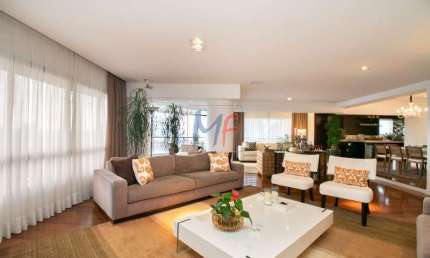 REF: 14.711 - Lindo apartamento no bairro Paraíso do Morumbi,  285 m² a.util, 4 suítes com armários, salas, adega, deposito, 4 vagas, etc.