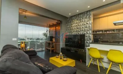 REF: 14.861 Lindo apartamento Vila Anastácio, com 87 m², 3 dormitórios, (1  suíte com closet ), varanda envidraçada, 2 vagas cobertas e lazer