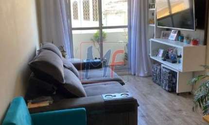 REF: 15.174 - Lindo apto na Chácara Belenzinho,  57 m² a.u., 2 quartos, sala, ampla cozinha com área de serviço, banheiro,  1 vaga e  Lazer.