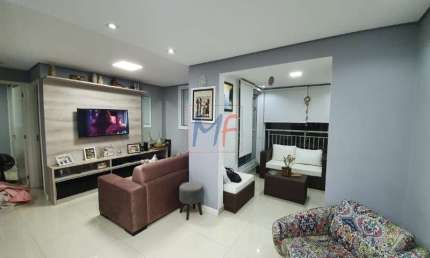 REF: 15.207 - Excelente apartamento na Barra Funda,  62 m² a.u., 2 quartos, sala ampla, cozinha, área de serviço, 2 banheiros, 1 vaga e Lazer.