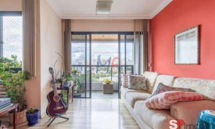 REF: 14.754  Lindo apartamento na Vila Clementino, a 400 m do Parque Ibirapuera, 4 quartos sendo 3 suítes, escritório, living, lazer  e 3 vagas.