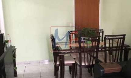 REF: 14.949 - Lindo apartamento na Vila Carmosina, com 50 m², 2 dormitórios, sala, cozinha, área de serviço, banheiro. 1 vaga. Área de lazer.