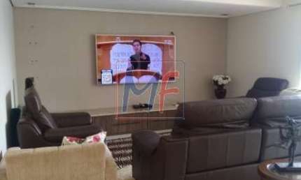REF: 15.032 - Lindo apto na Cidade Mãe do Céu, 233 m² a.u., 4 suites ,  mobiliado, porteira fechada, varanda gourmet, 4 vagas e  Lazer.