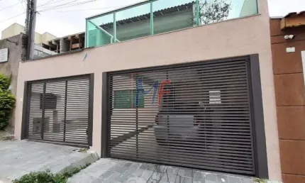 Ótimo imóvel na Vila Santa Isabel, com 2 casas ,340 m² a.u.,  6 quartos (2 suítes), banheiros, lavanderia, quintal grande, 3 vagas. REF: 15.608