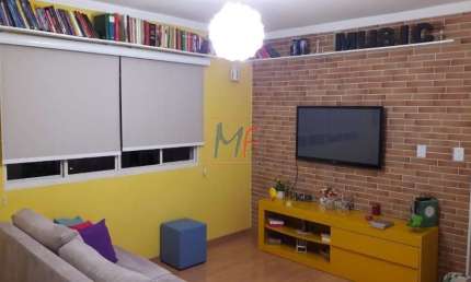 REF: 15.781 - Lindo apartamento na Vila Carmosina, 49 m²a.u,  2 quartos, sala, cozinha planejada, área de serviço, banheiro, 1 vaga e Lazer.