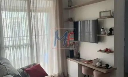REF: 15.893 Lindo apto no Cambuci, 59 m²a.u.,  2 quartos (1 suíte), sala, varanda gourmet, cozinha, área  serviço, armários, 1 vaga e Lazer.