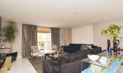 REF 15.957 Lindo apartamento no Tatuapé ,330 m² a.u., 4  suítes,  closet, salas, varanda, rouparia, lavanderia, 4 vagas, deposito e  Lazer.