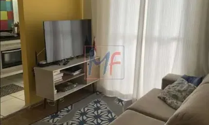 REF: 15.972 - Lindo apartamento na Vila Cosmopolita, 43 m² a.u., 2 quartos , sala, sacada, cozinha, lavanderia, piso laminado, 1 vaga e Lazer.