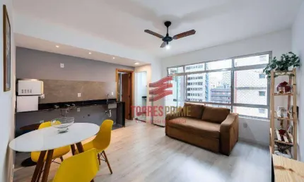 Apartamento com 1 dormitório à venda, 53 m² por R$ 300.000,00 - José Menino - Santos/SP