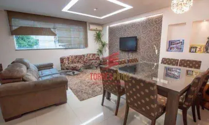 Sobreposta Alta Duplex em Santos, 4 dormitórios , lazer na cobertura.