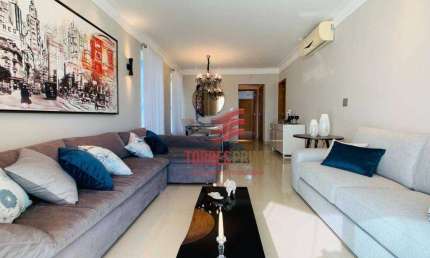 Apartamento com 3 dormitórios à venda, 160 m² por R$ 2.120.000,00 - Boqueirão - Santos/SP