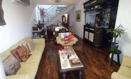 Cobertura com 4 dormitórios à venda, 388 m² por R$ 2.400.000,00 - Ponta da Praia - Santos/SP