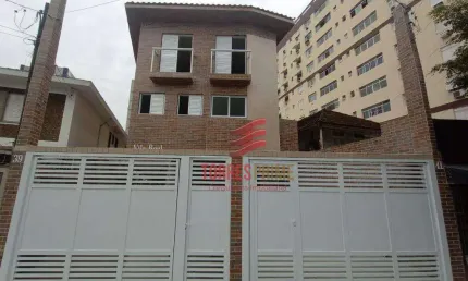 Village com 2 dormitórios à venda, 103 m² por R$ 670.000,00 - Campo Grande - Santos/SP