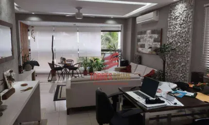Apto à venda 3 dormitórios 1 suíte nas Astúrias Guarujá -