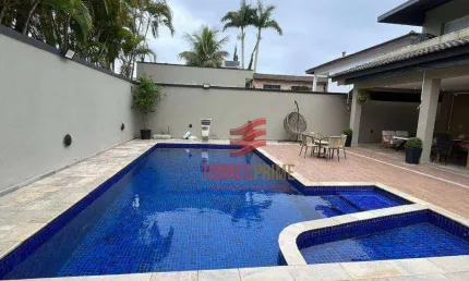 Casa em condomínio fechado com 4 quartos à venda no Jardim Acapulco, Guarujá 