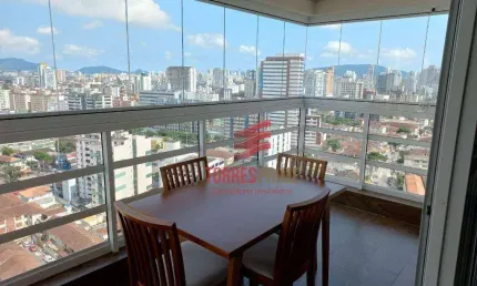 Apartamento com 3 dormitórios à venda, 96 m² por R$ 975.000,00 - Vila Belmiro - Santos/SP