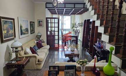 Cobertura com 3 dormitórios à venda, 290 m² por R$ 2.600.000,00 - Aparecida - Santos/SP