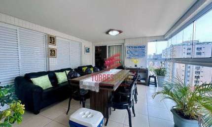 Apartamento com 3 dormitórios à venda, 131 m² por R$ 2.460.000,00 - Embaré - Santos/SP