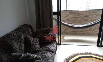 Apartamento com 1 dormitório à venda, 64 m² por r$ 310.000,00 - centro - são vicente/sp